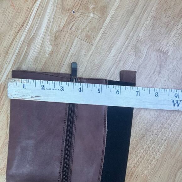 Vince Camuto Boots Womens 6.5M Brown Kristini Knee High Riding - Picture 8 of 11